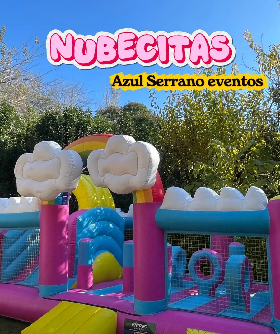 Nubecitas para alquilar, Azul Serrano Eventos